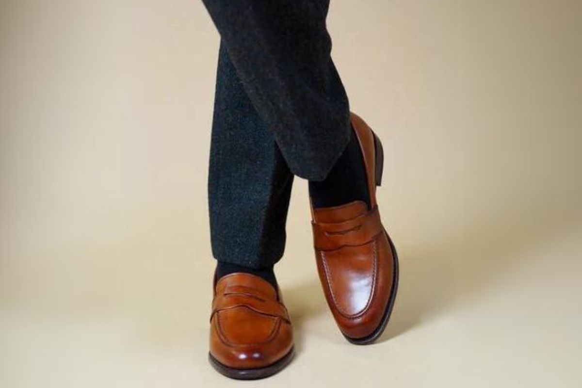 Leather Wiggins Loafers