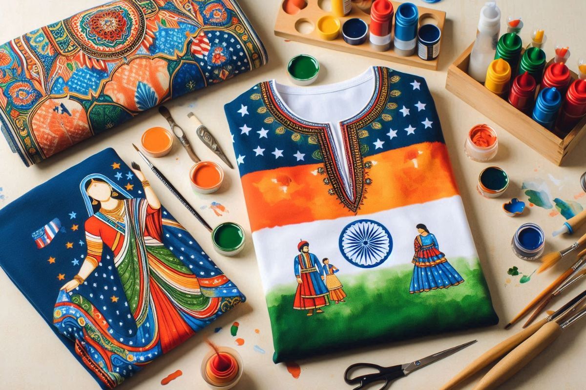 DIY Patriotic Kurtas and Shirts