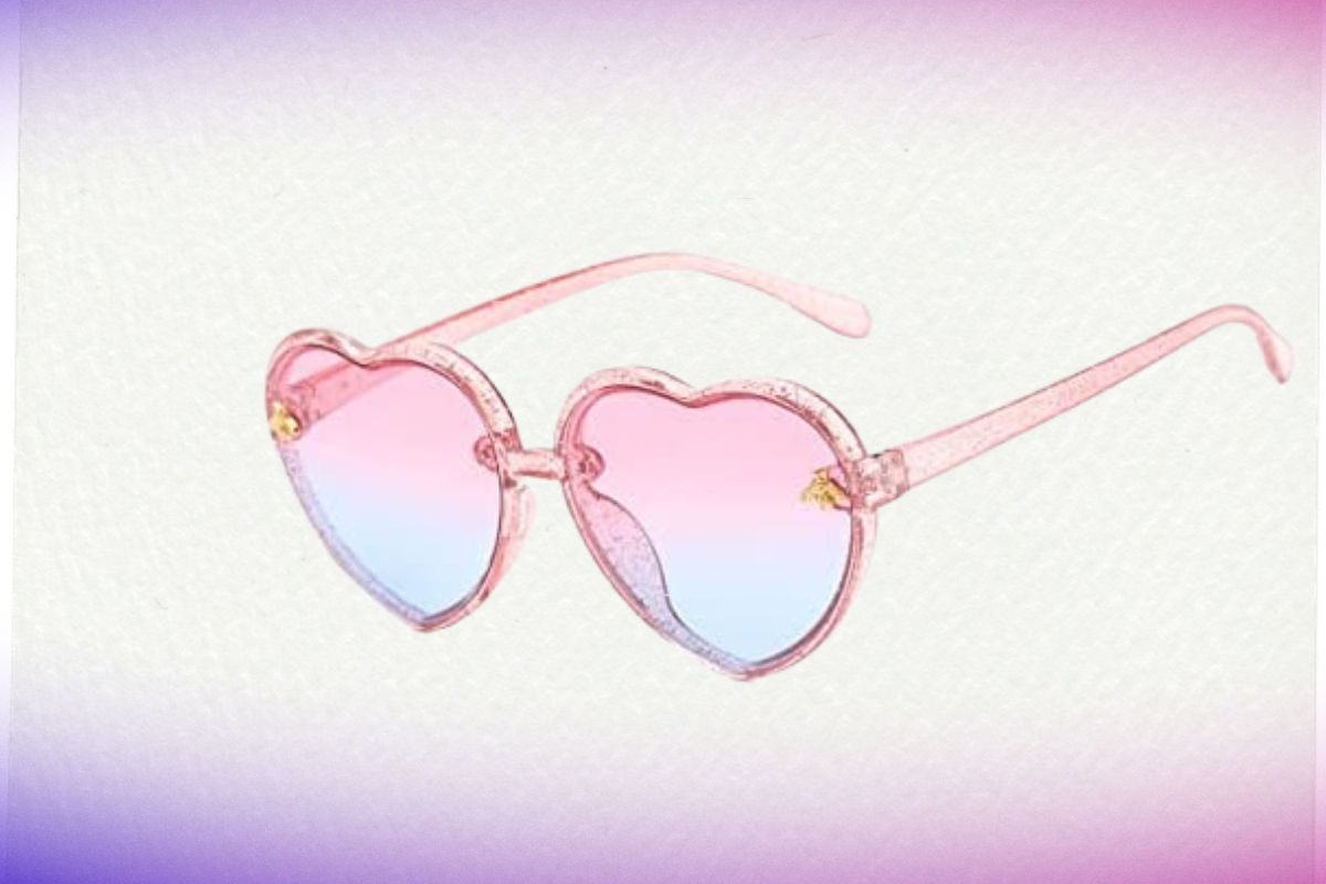 Pink and Blue Sunglasses Bee 