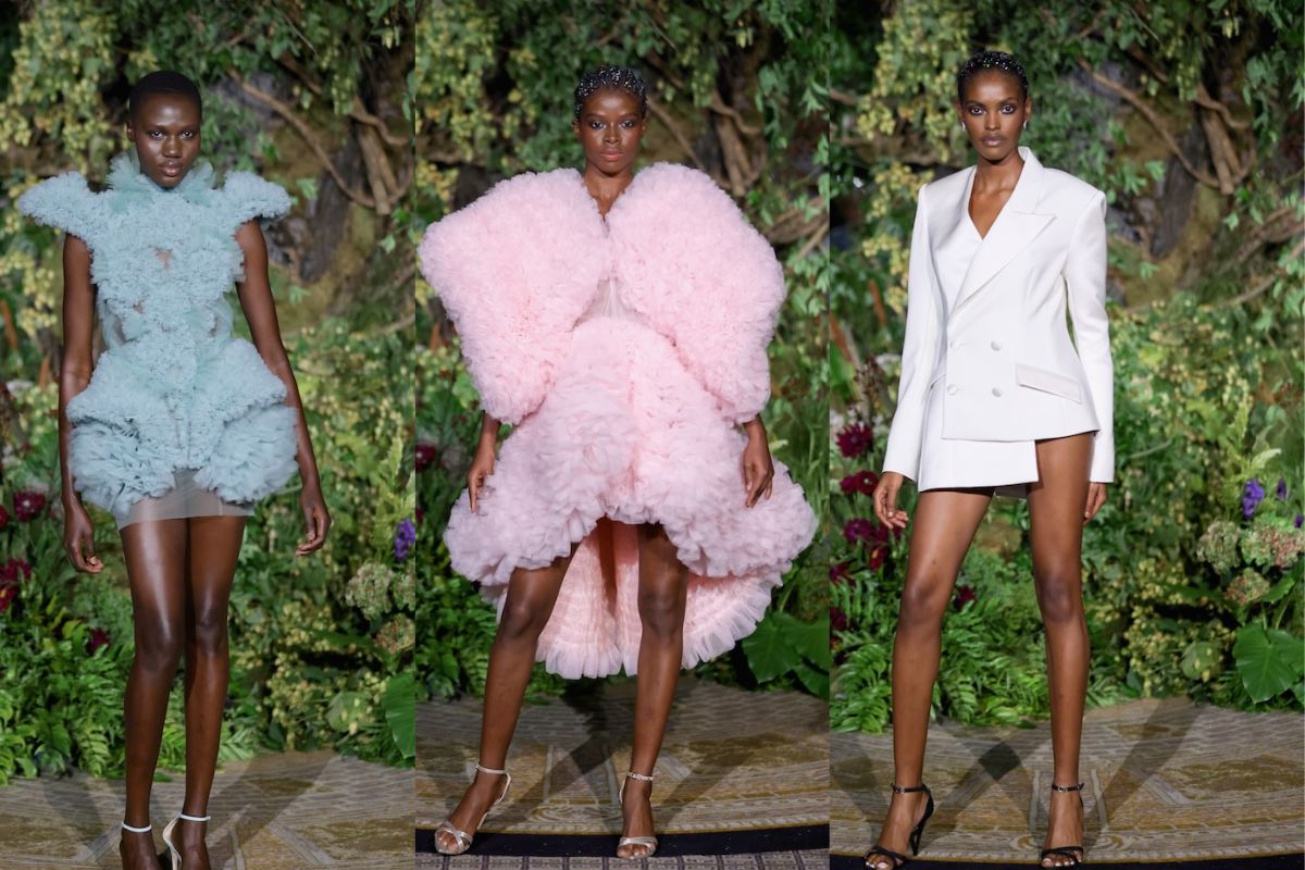 Christian Siriano’s Vegan Leather Fantasy