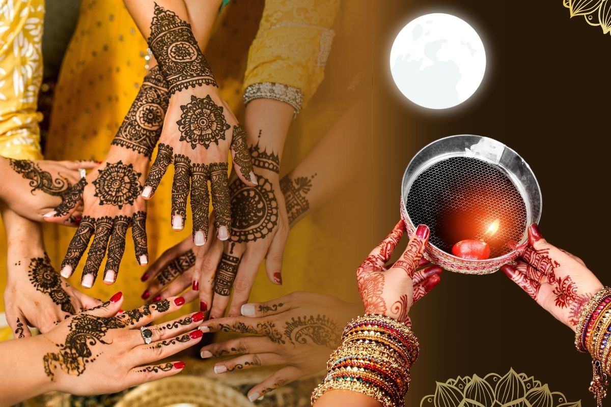 Karwa Chauth Mehndi Designs