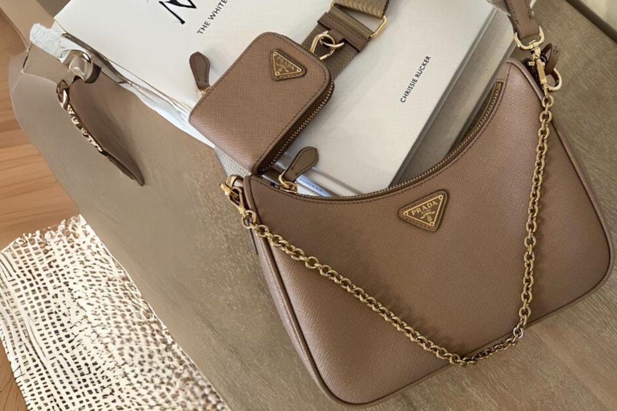 Prada Saffiano Leather Crossbody Bags