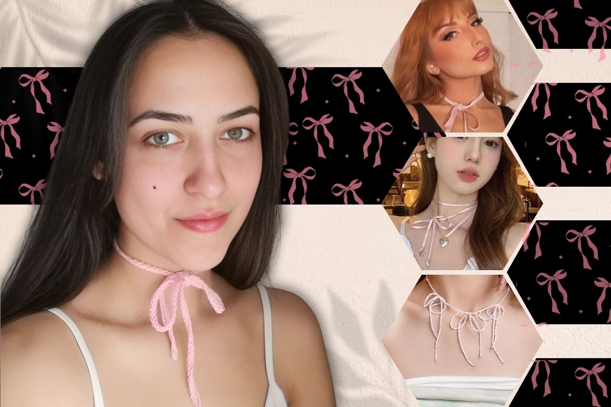 The Pink Ribbon Choker – A Fashionable Statement Piece