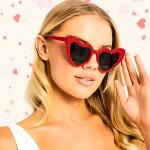 Red Heart Sunglasses