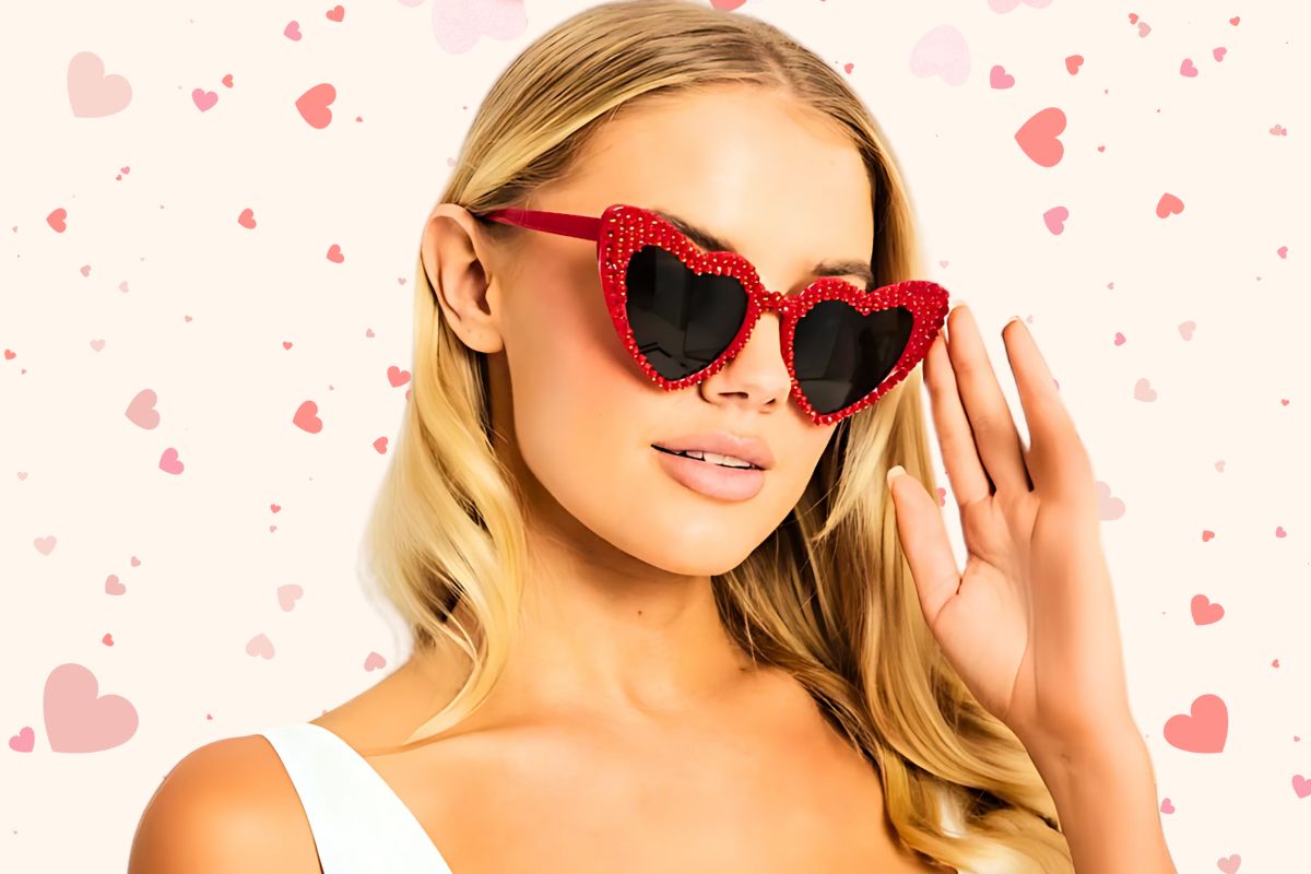 Red Heart Sunglasses