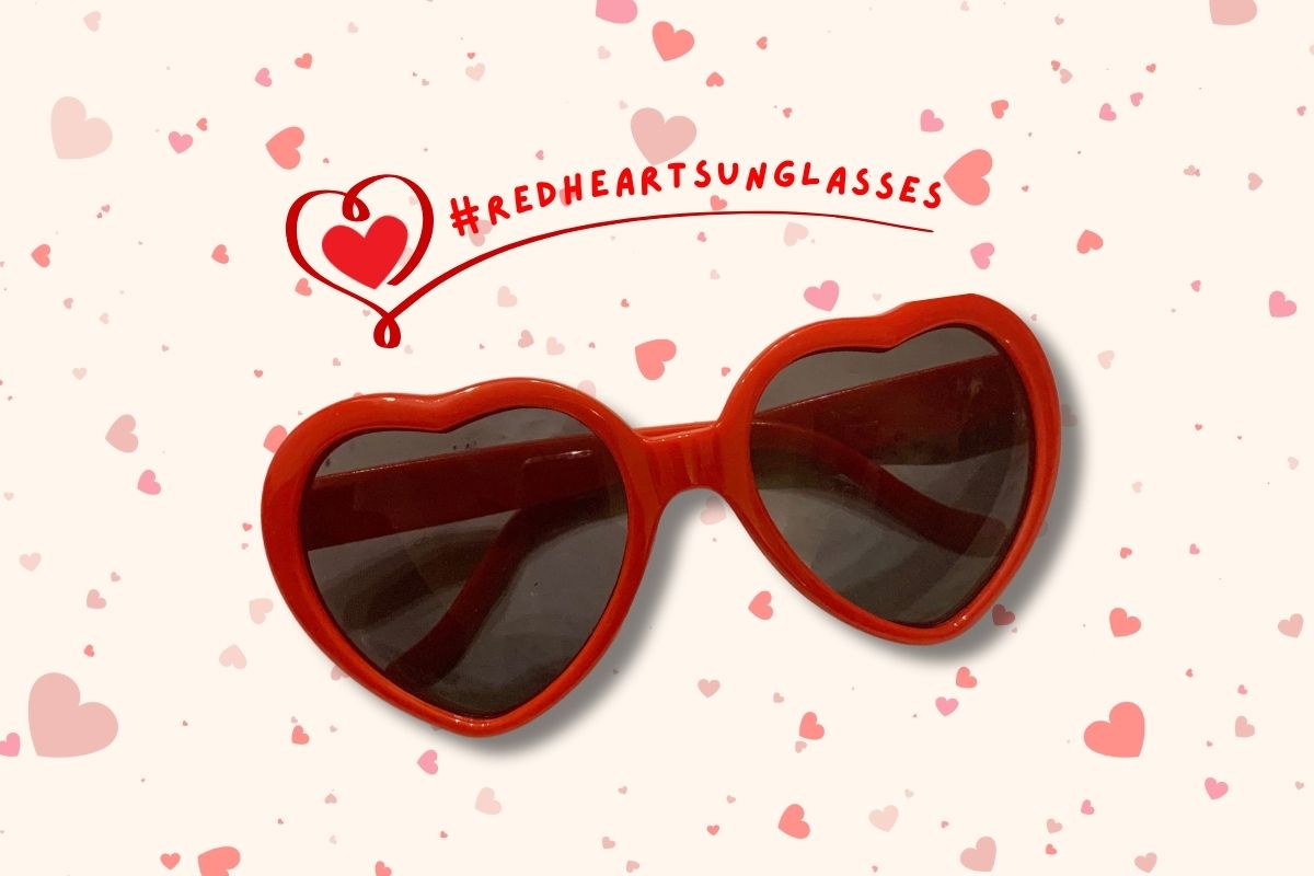 Red Heart Sunglasses