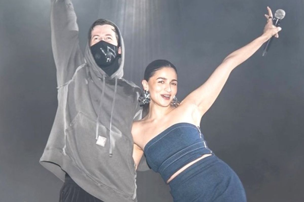 Alan Walker and Alia Bhatt