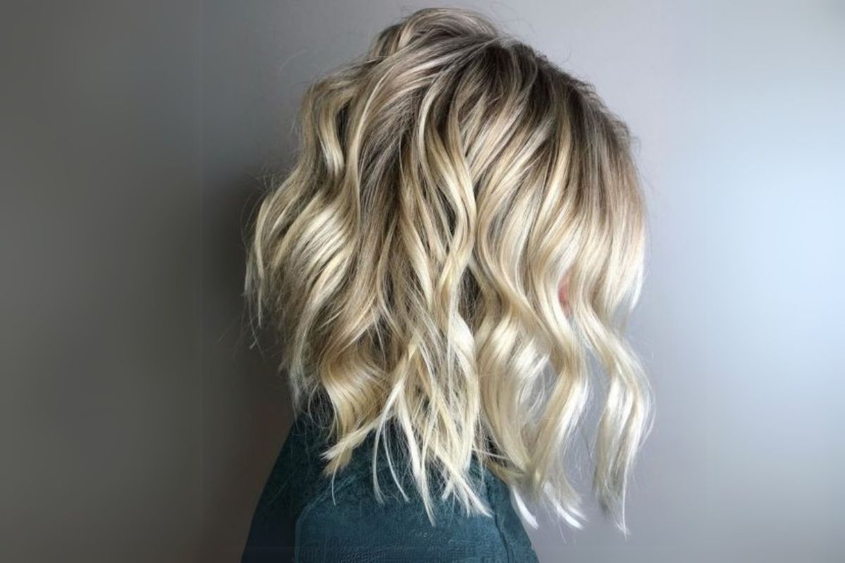 Choppy Lob with Beach Waves