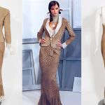 Brown Dior Dress with Jacket