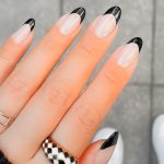 Black French Tips