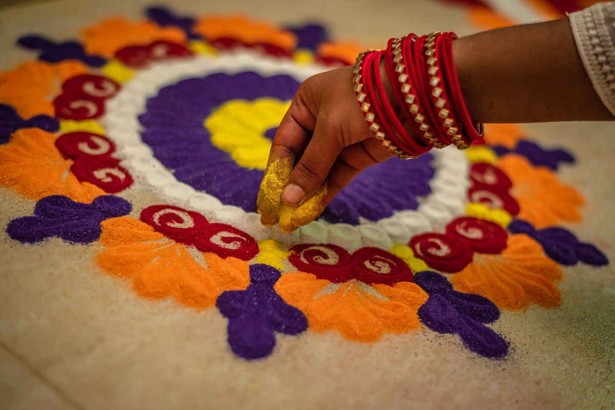 Holi Decorations and Festive Ambiance