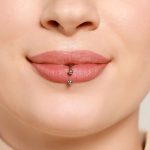 Vertical Labret Piercing